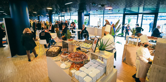 Photo d'un salon terrasse au Matmut ATLANTIQUE à Bordeaux