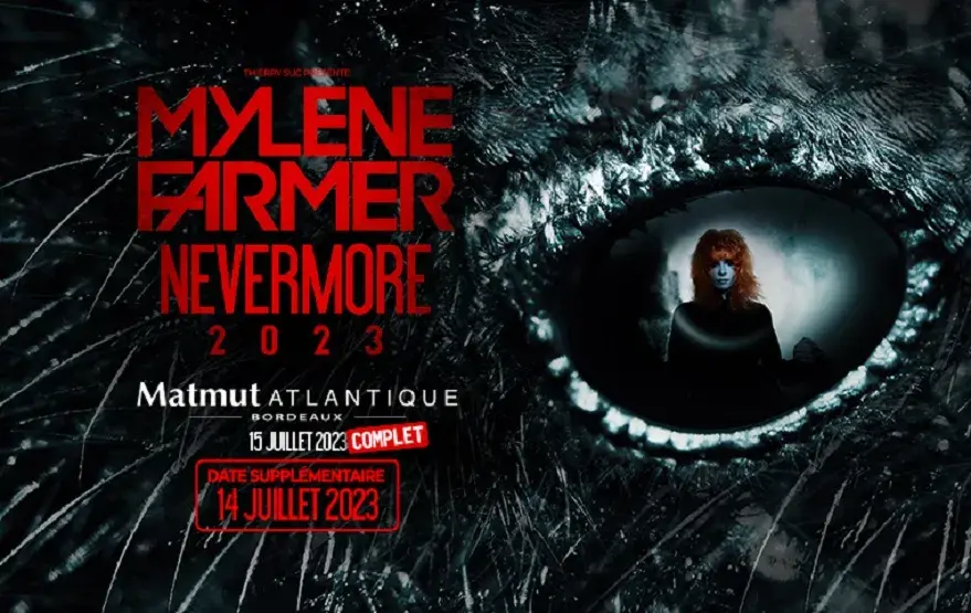 Mylène Farmer au Matmut Atlantique le 14 juillet 2023