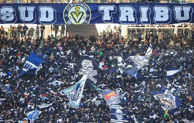 Match FC Girondins de Bordeaux - supporter